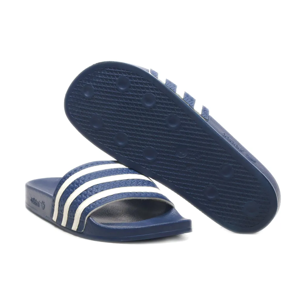Adidas Sliders Rubber Blue Colour For Men