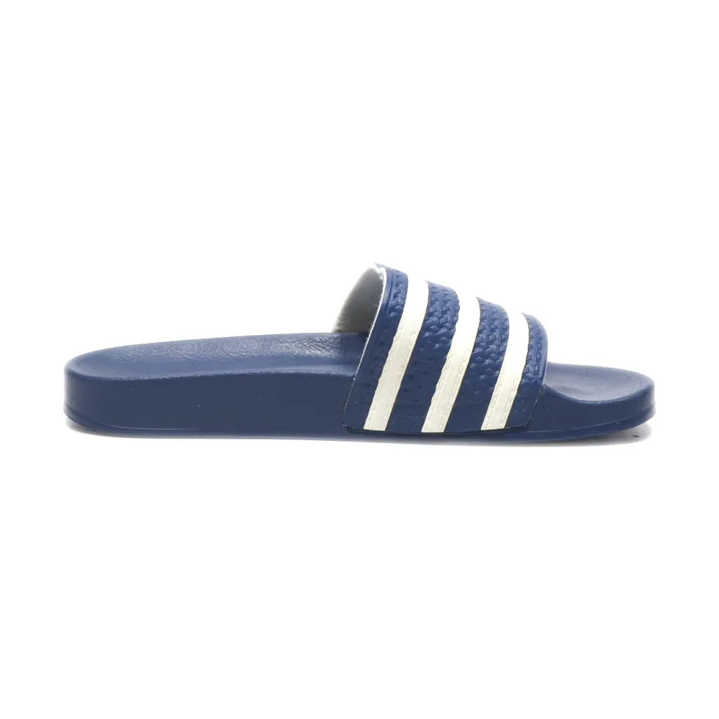 Adidas Sliders Rubber Blue Colour For Men