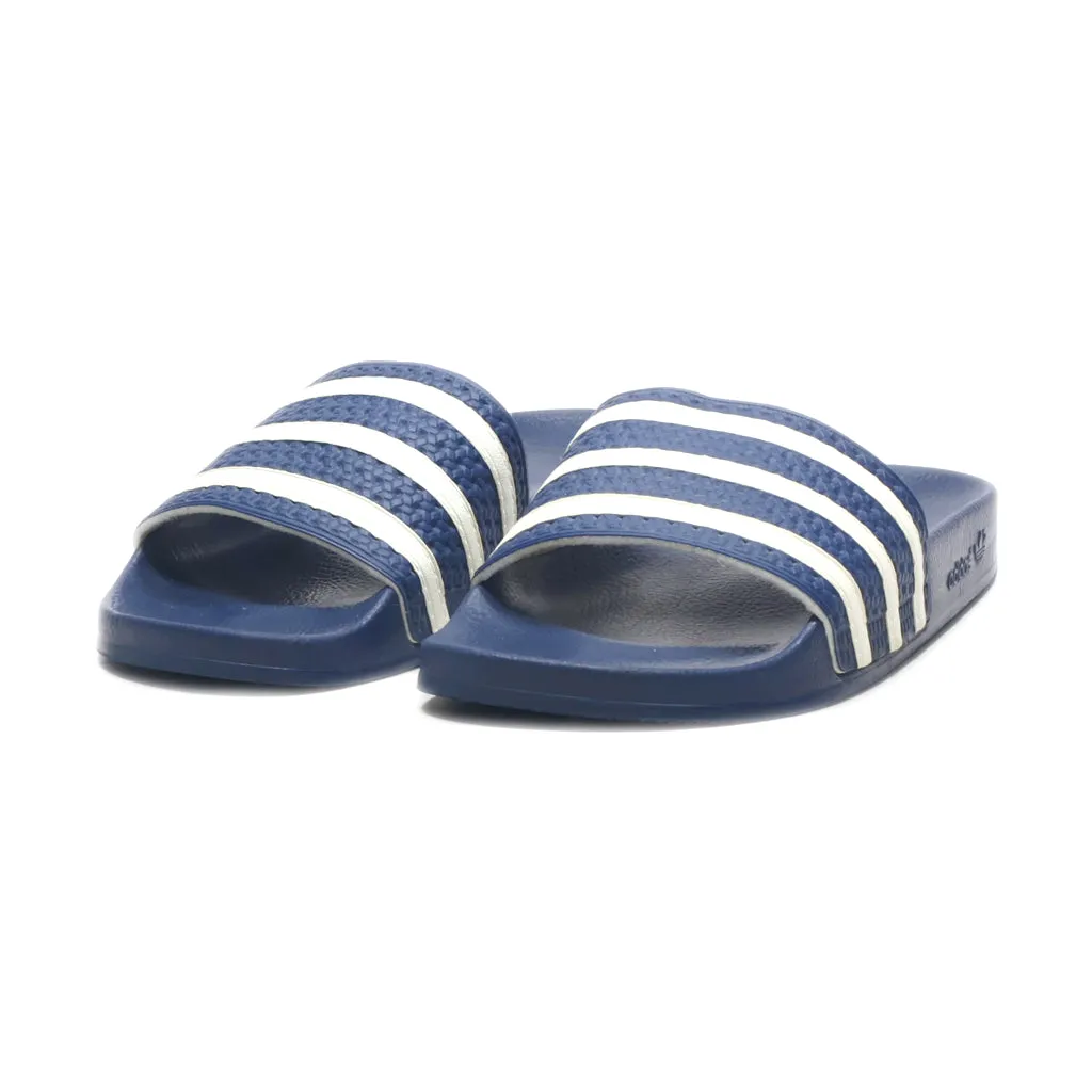Adidas Sliders Rubber Blue Colour For Men