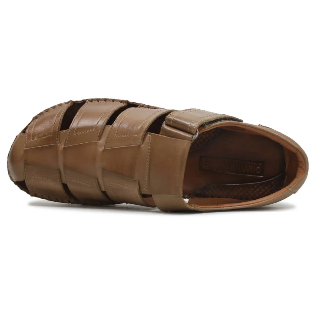 Pikolinos Tarifa Calfskin Leather Men's Fisherman Sandals