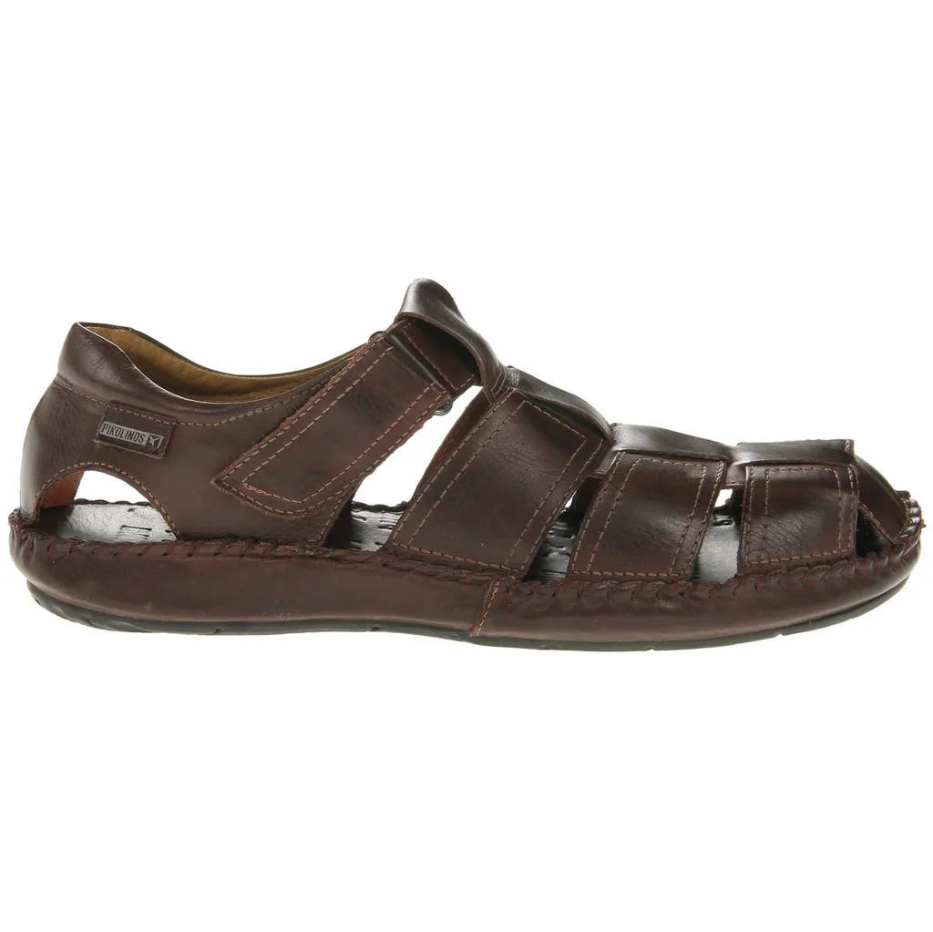 Pikolinos Tarifa Calfskin Leather Men's Fisherman Sandals