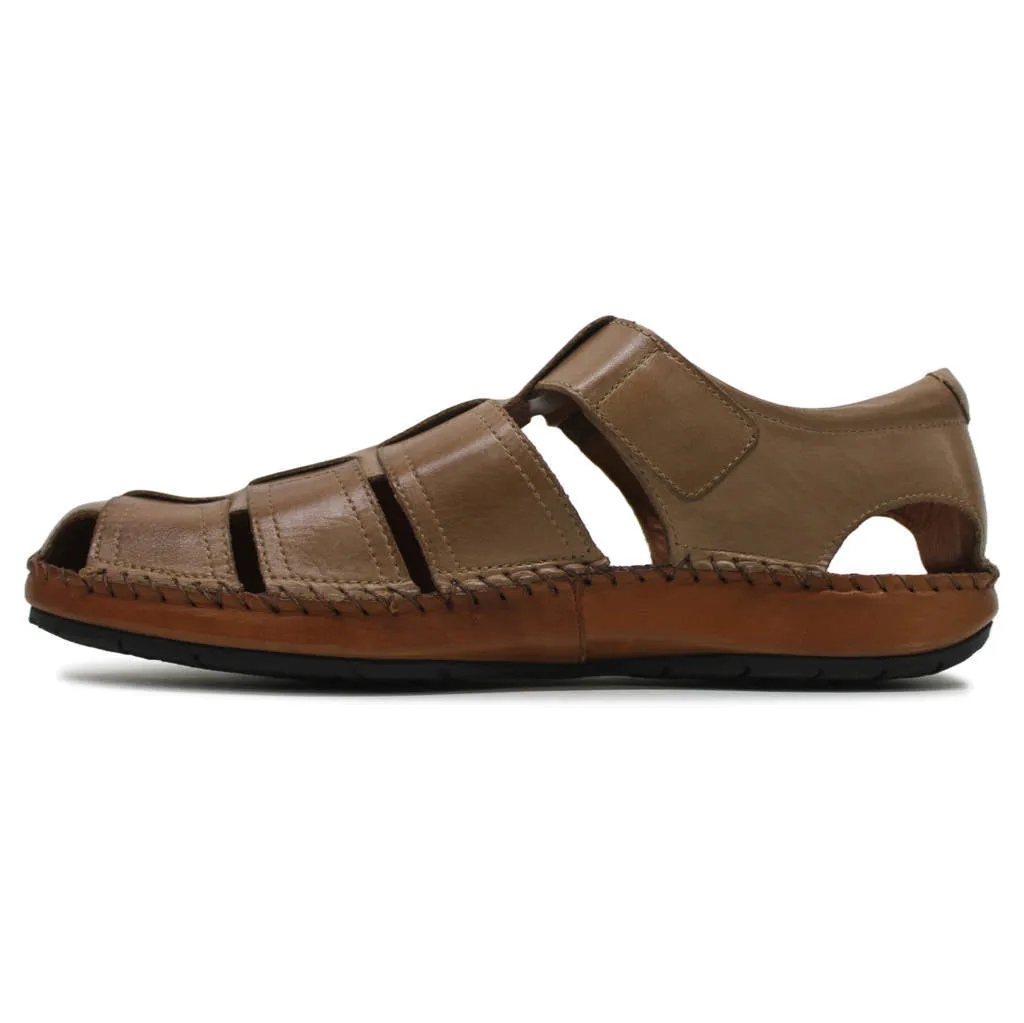 Pikolinos Tarifa Calfskin Leather Men's Fisherman Sandals