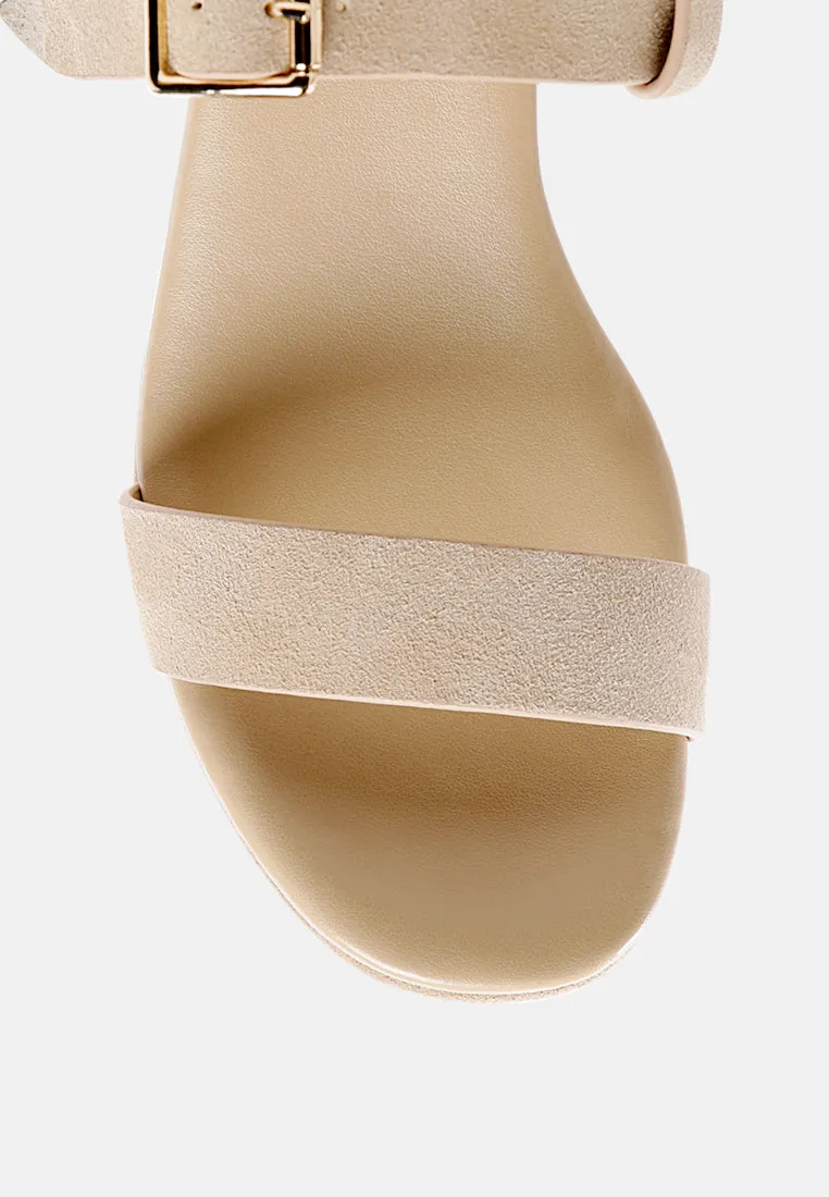 Portia Leather Wedge Sandal