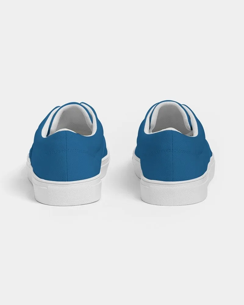 Shaded Blue Canvas Sneakers | Women's | C100M50Y0K30