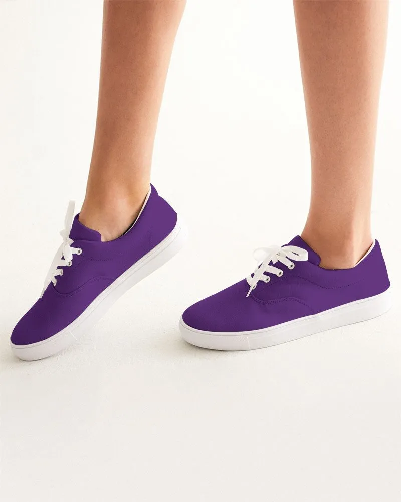 Shaded Violet Canvas Sneakers | Women's | C75M100Y0K30