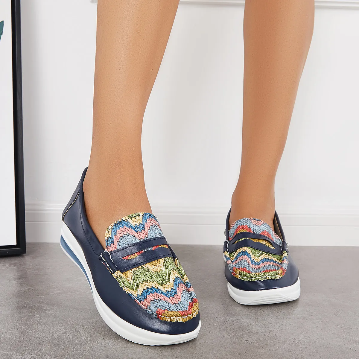 Women's Casual Platform Loafers