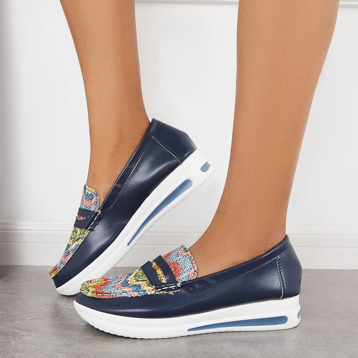 Women's Casual Platform Loafers